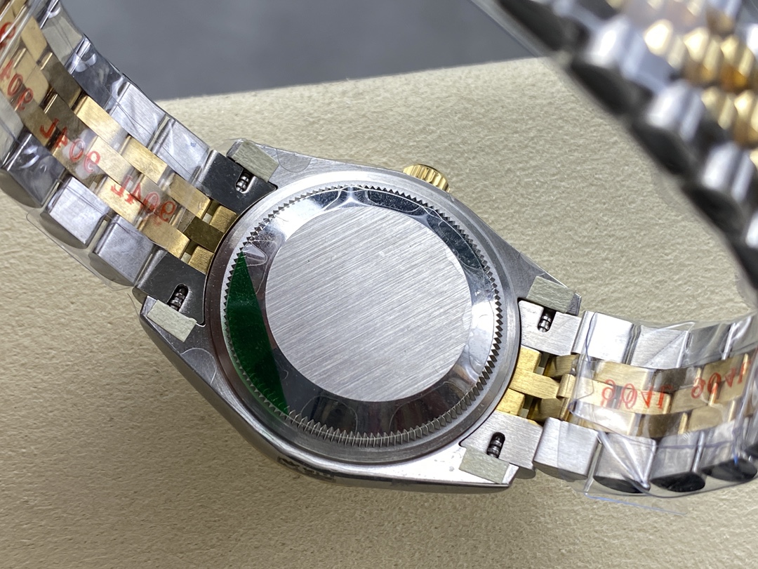 Rolex Datejust 31mm Stainless Steel and Yellow Gold 278383rbr 0002 White Roman Jubilee