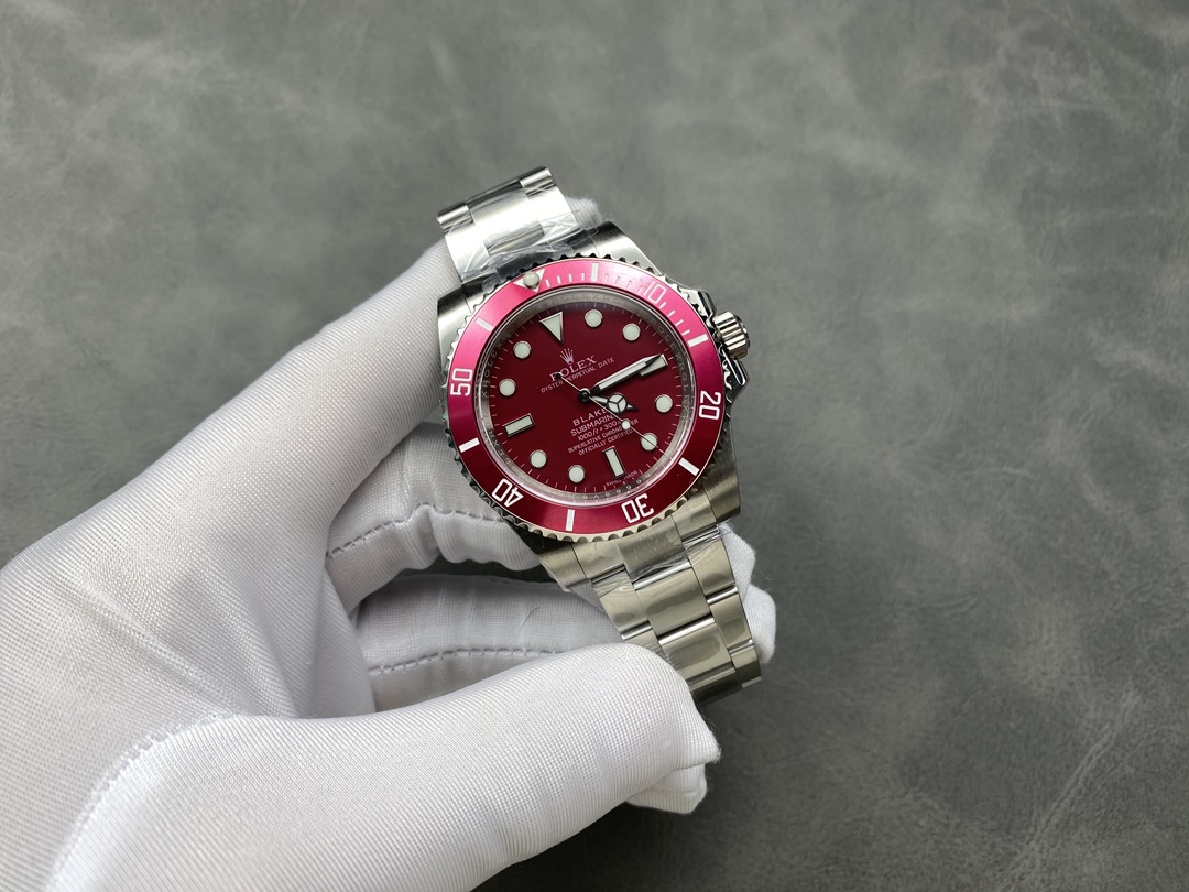 Rolex Blaken Submariner Truckee Red Limited Edition 40MM Mens Replica Watch