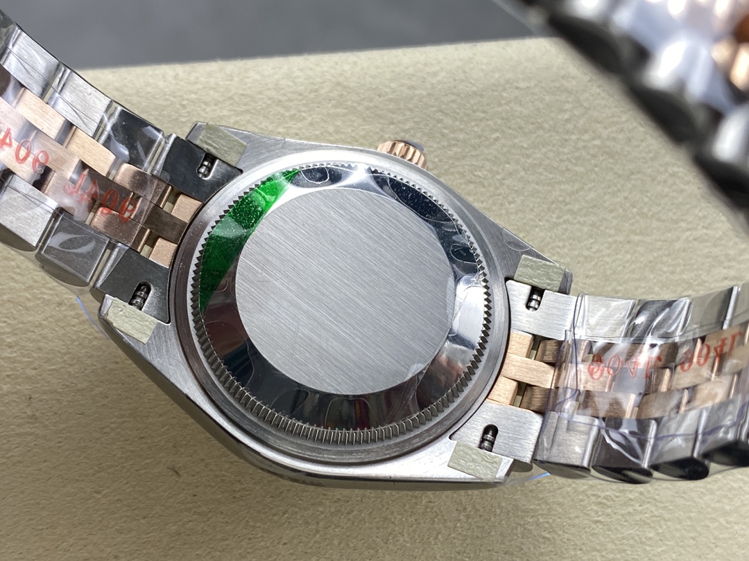 Rolex Datejust 31 Aubergine Pave Roman Dial M278271 0020 Women's Watch