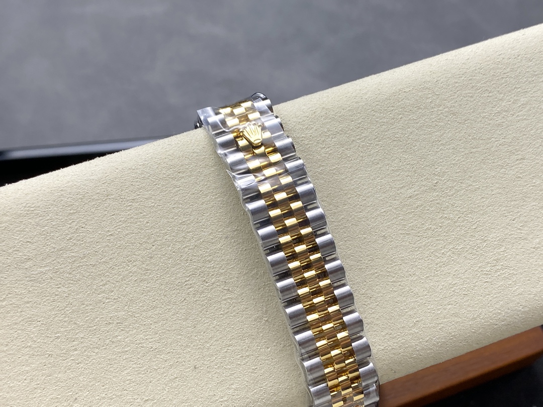 Rolex Datejust 31mm Stainless Steel and Yellow Gold 278273 0018 Grey VI Roman Jubilee