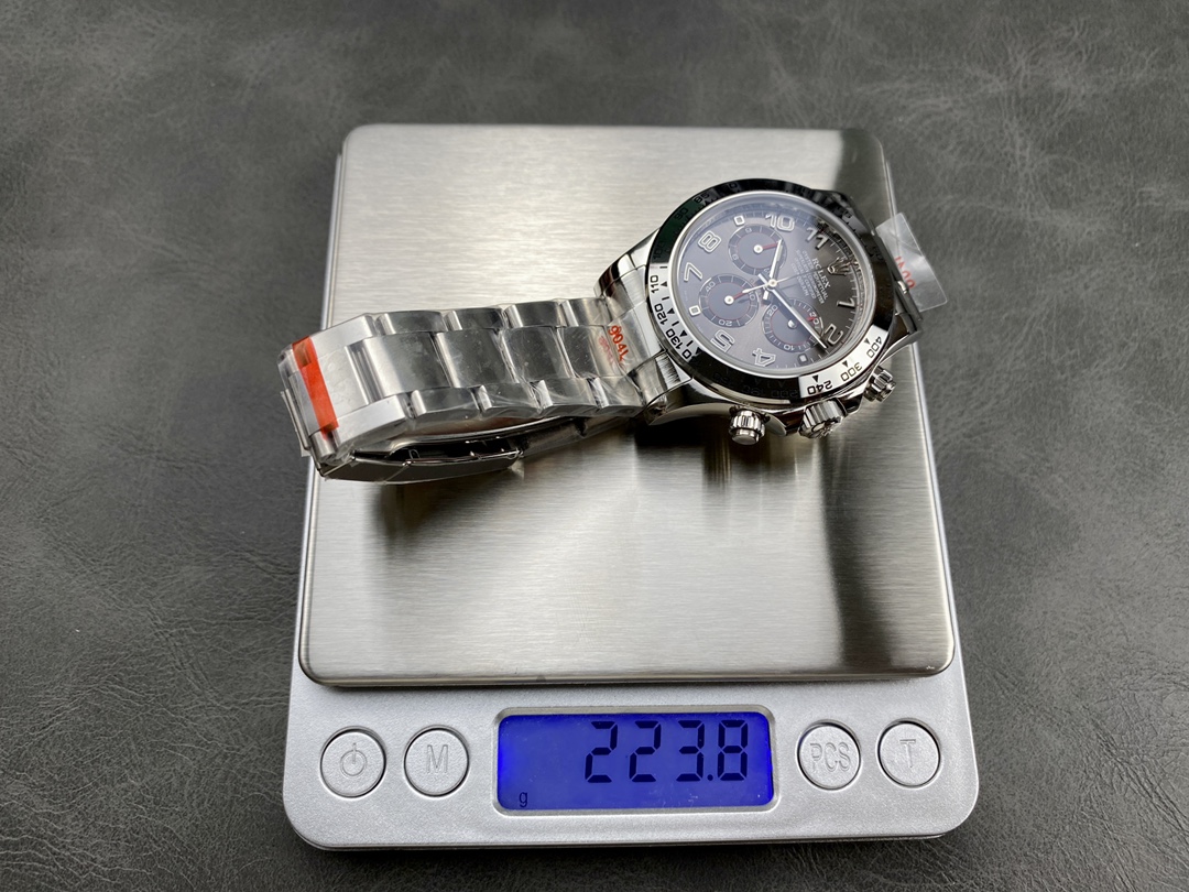 Rolex Cosmograph Daytona 116509 Gray Arabic Dial White Gold 40MM Mens Replica Watch