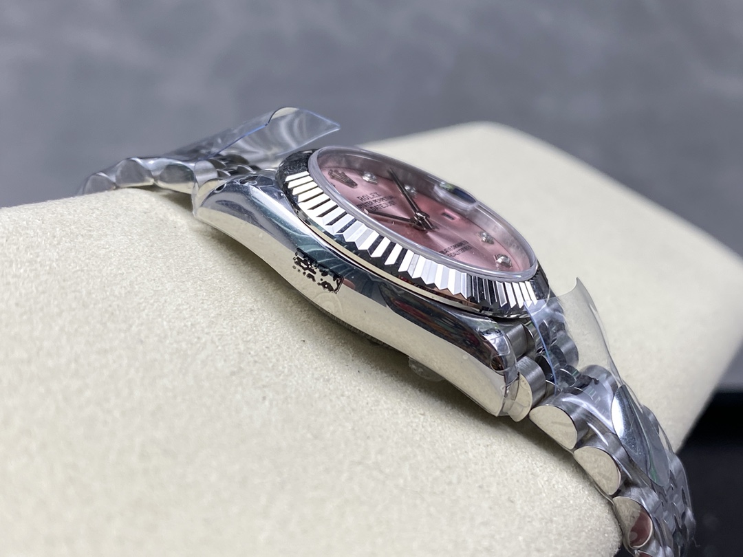 Rolex Datejust 31 Pink Dial Diamonds Jubilee 278274 0032 Women's Watch