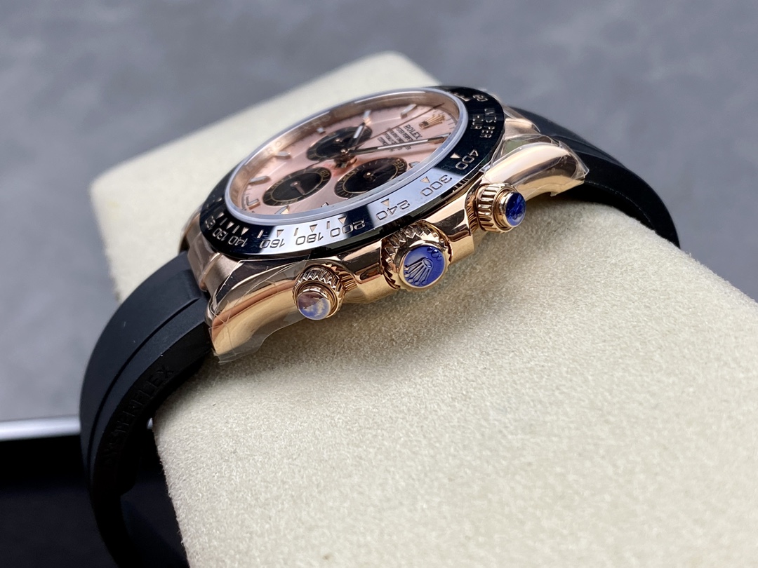 Rolex Daytona 126515LN 0006 Sundust 40mm Everose Gold Oysterflex