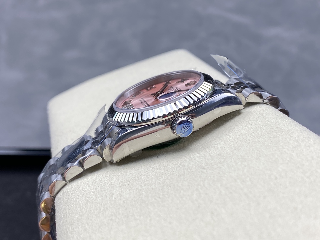 Rolex Datejust 31 Pink Dial Diamond VI 278274 0024 Women's Watch