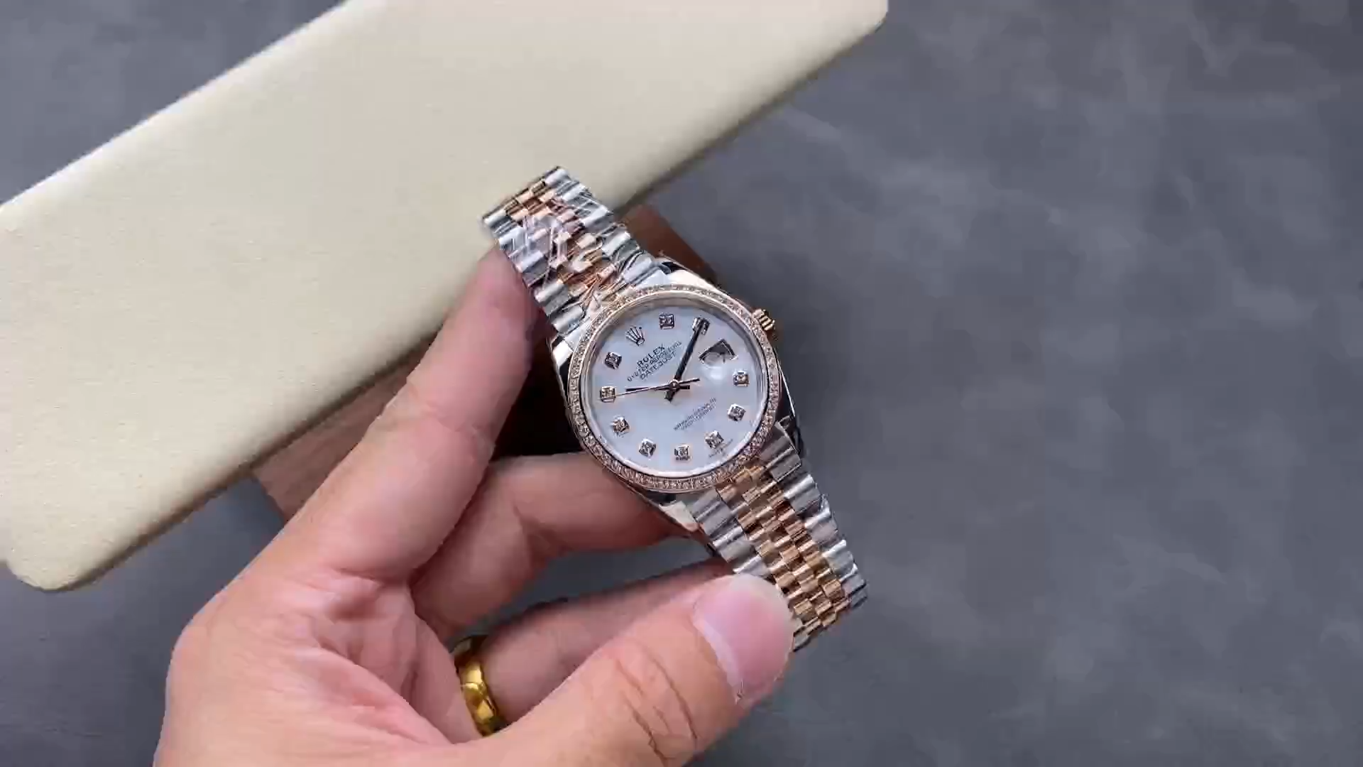 Rolex Datejust 126231 0021 Mother-of-Pearl Dial 36mm Jubilee Bracelet