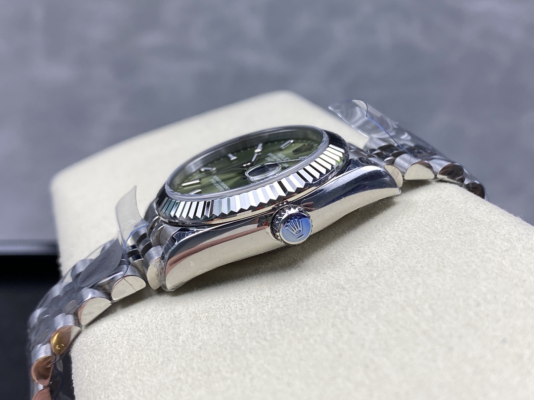 Rolex Datejust 31mm Stainless Steel 278274 0018 Mint Green Index Jubilee
