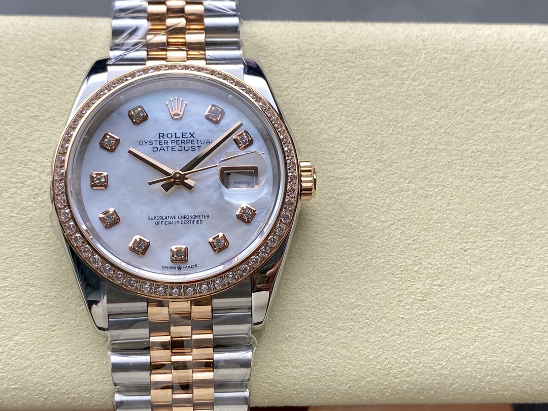Rolex Datejust 126231 0021 Mother-of-Pearl Dial 36mm Jubilee Bracelet