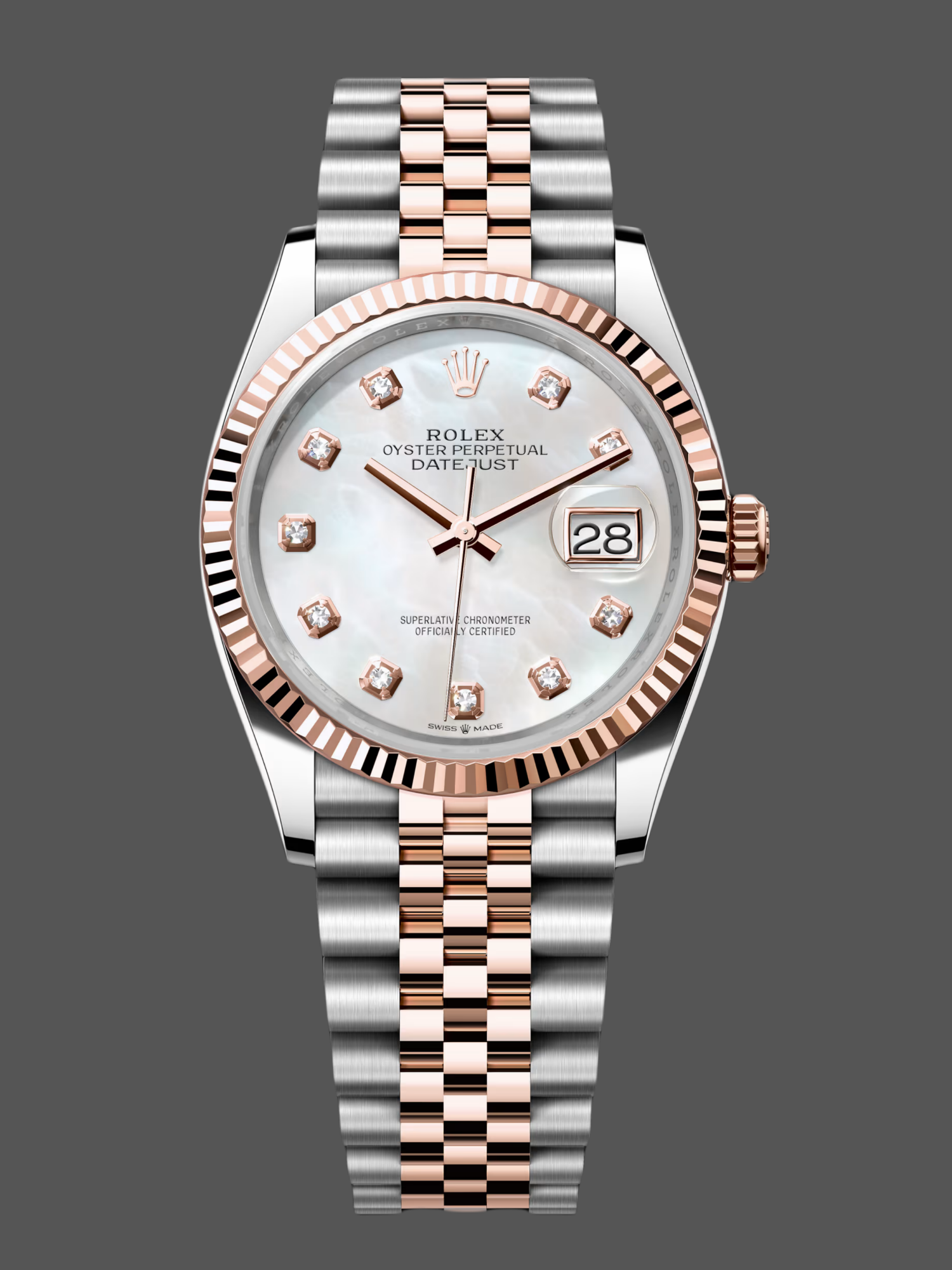 Rolex Datejust 126231 0021 Mother-of-Pearl Dial 36mm Jubilee Bracelet
