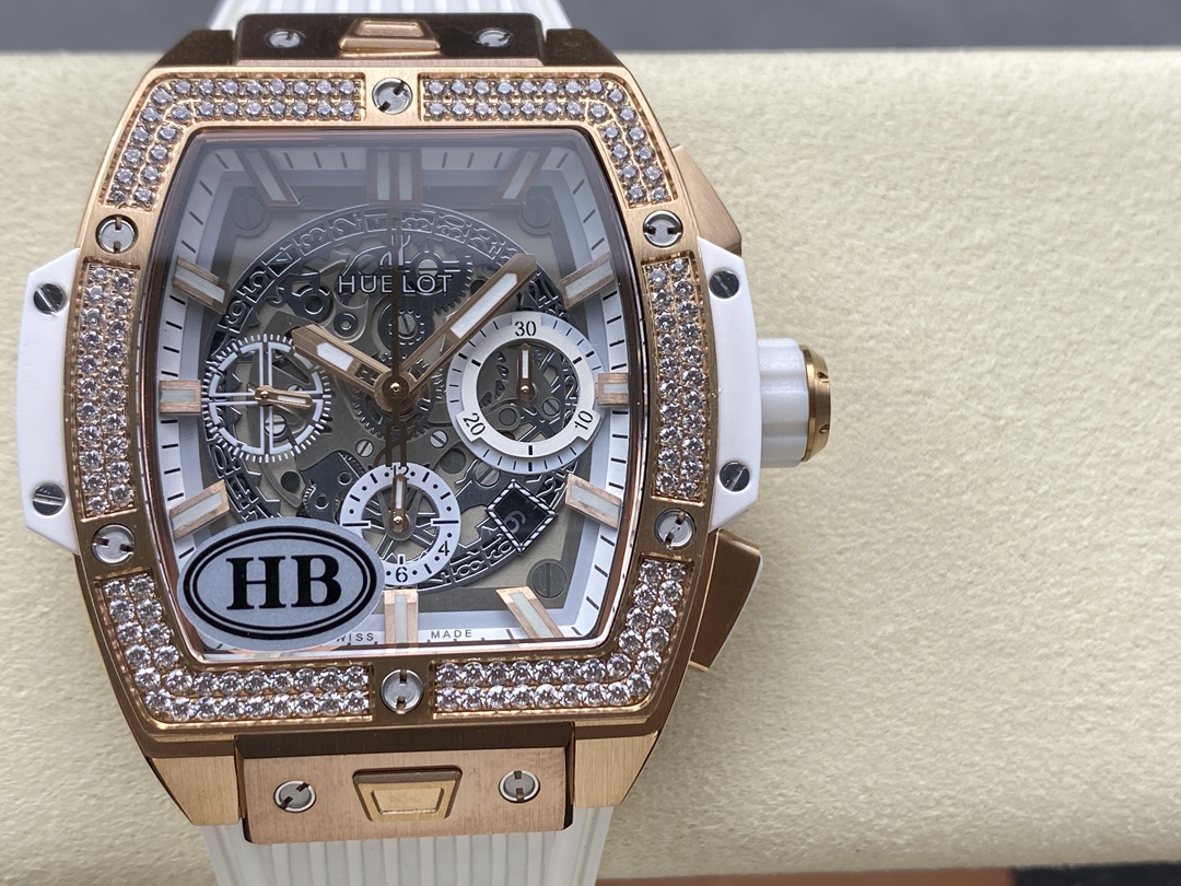 Hublot Spirit of Big Bang King Gold Diamonds 42 mm 642.OX.0180.RX.1104