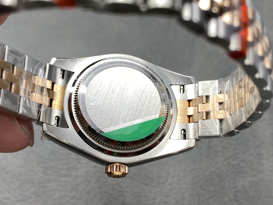 Rolex Datejust 28mm Stainless Steel and Everose Gold 279171 0013 Mop Diamond Jubilee