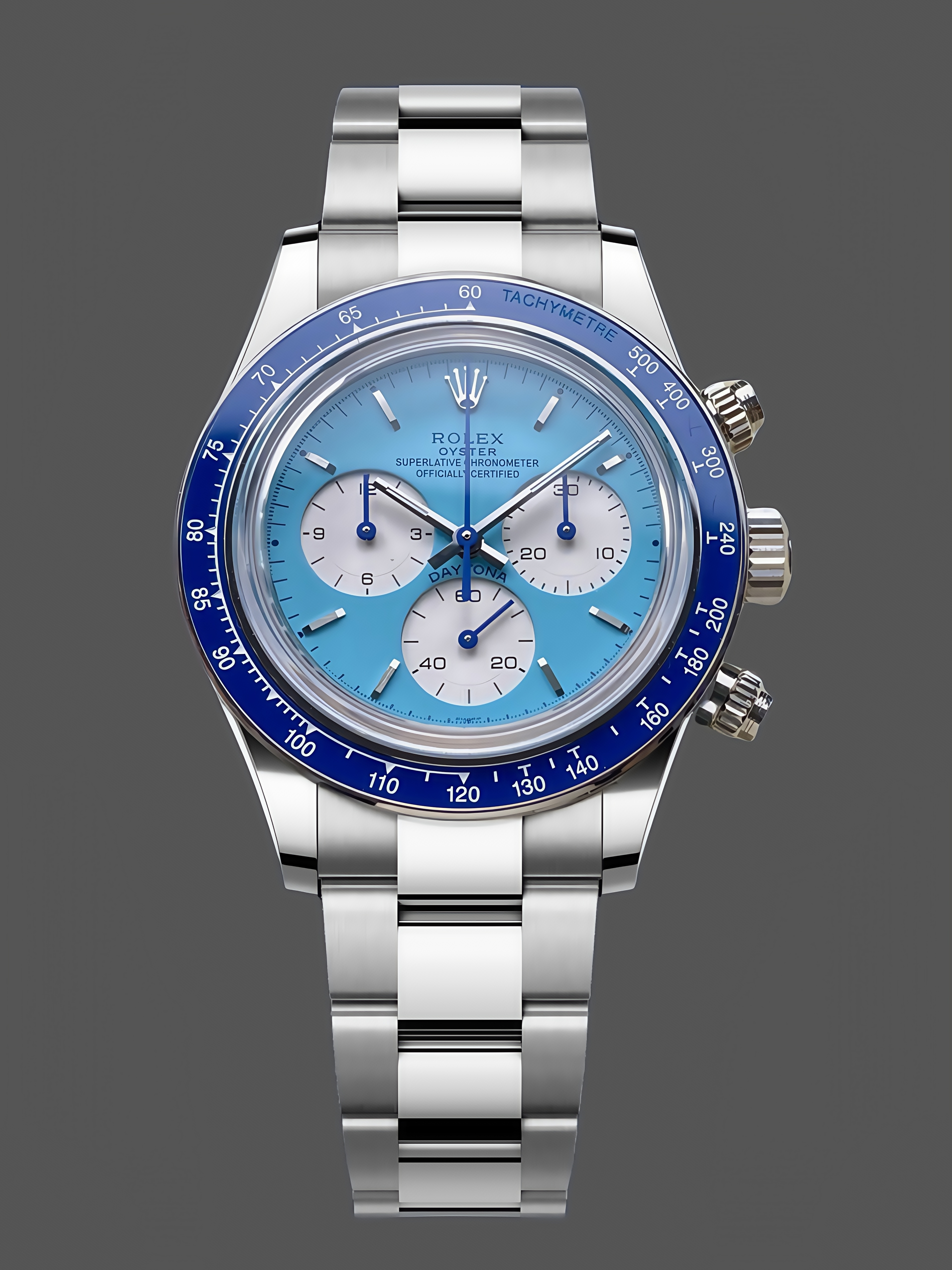 Rolex Daytona Artisans de Genève Customized 40mm Blue Dial Mens Watch