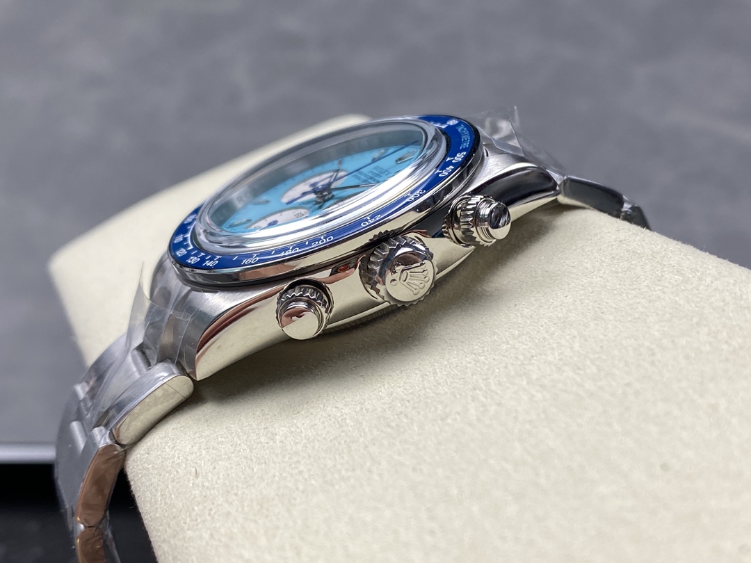 Rolex Daytona Artisans de Genève Customized 40mm Blue Dial Mens Watch