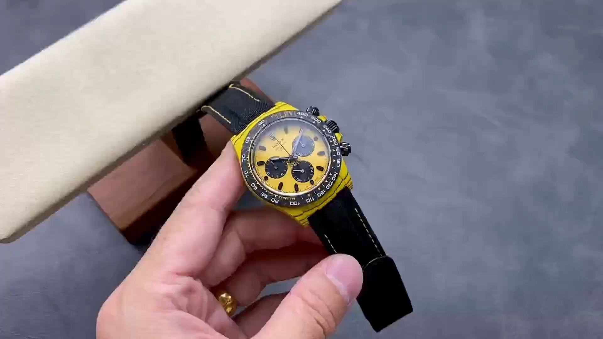 Rolex Chronograph Daytona DIW Customized Carbon Fiber Luminous Limited Edition