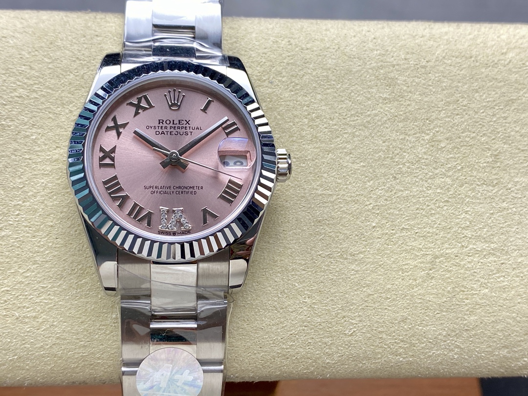 Rolex Datejust 31 Fluted Bezel Oyster Bracelet 278274 0023 Women's Watch
