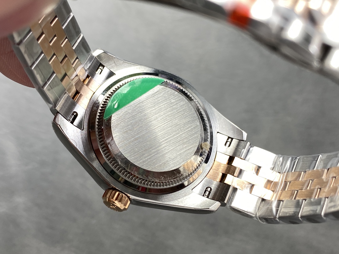 Rolex Datejust 279171 0007 28 Olive Green Diamond-Set Jubilee Ladies Watch