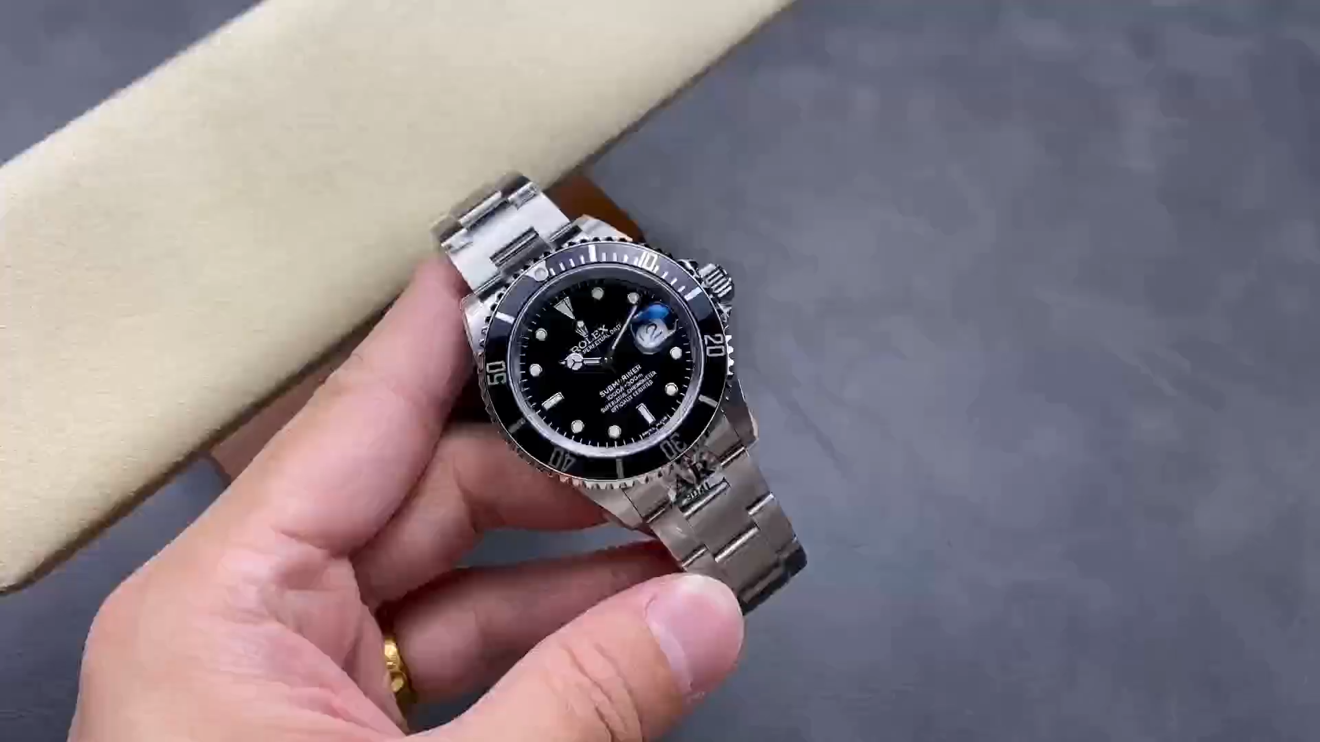 Rolex Submariner 16610 Stainless Steel 40MM Black Dial Mens Replica Watch