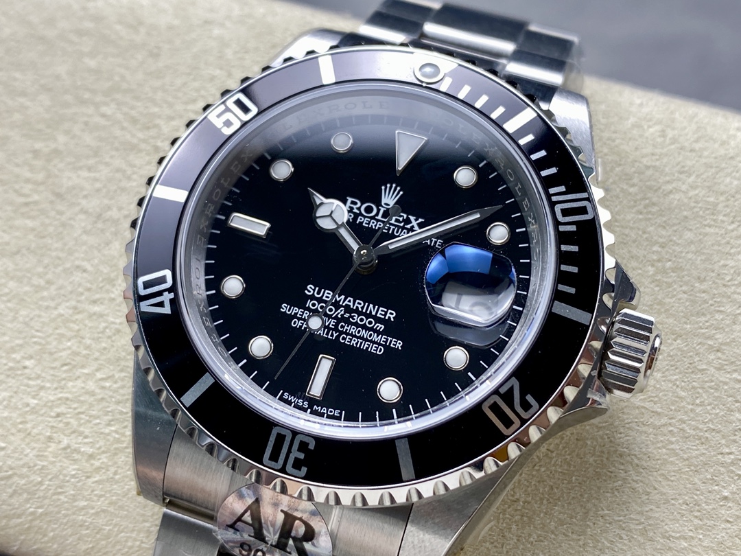 Rolex Submariner 16610 Stainless Steel 40MM Black Dial Mens Replica Watch