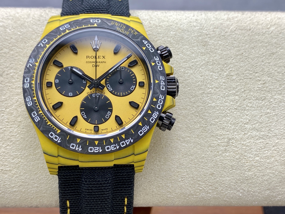 Rolex Chronograph Daytona DIW Customized Carbon Fiber Luminous Limited Edition
