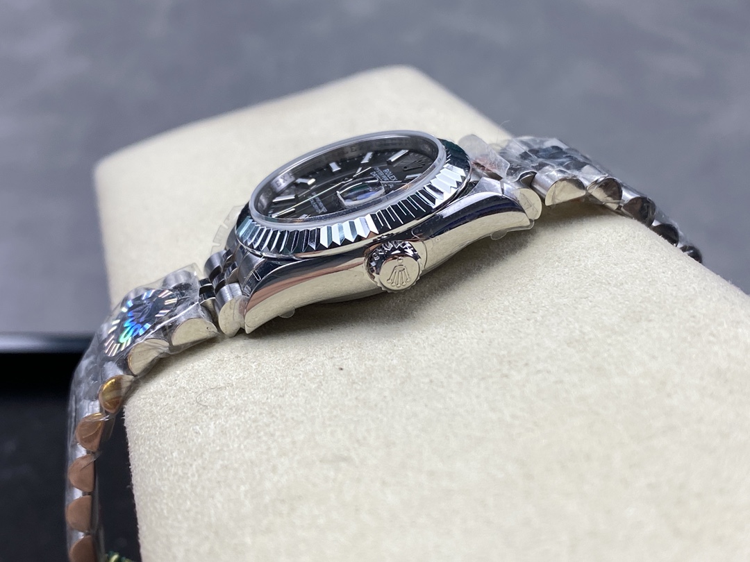 Rolex Datejust 279174 0011 28 mm Dark Grey Dial Women's Watch