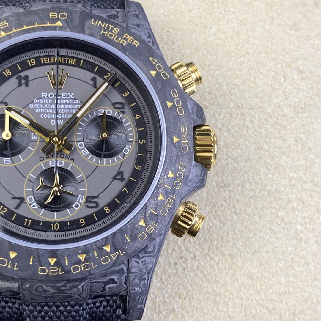 Rolex Daytona DiW Black Carbon Fiber Luminous Limited Edition 40MM
