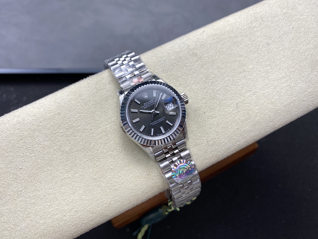 Rolex Datejust 279174 0011 28 mm Dark Grey Dial Women's Watch