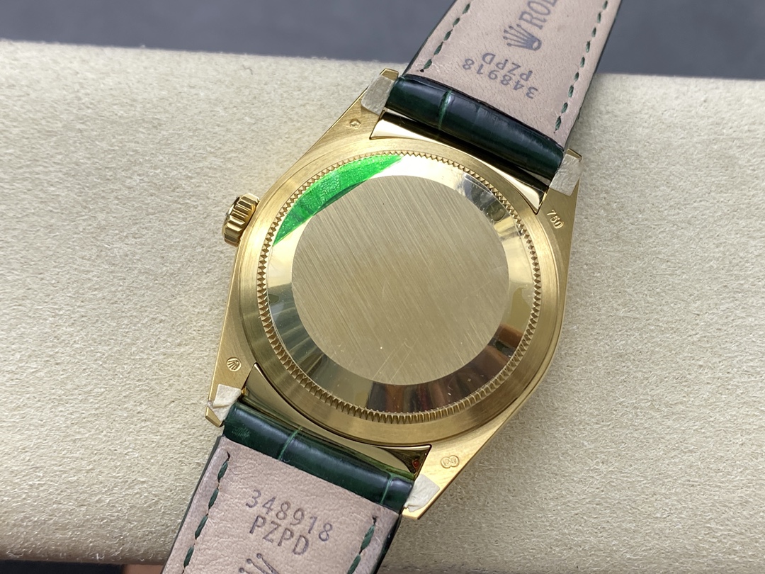 Rolex Day Date 36 Green Dial Solid 18k Yellow Gold 118138 0003