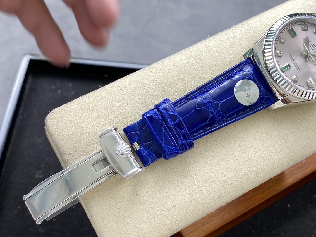 Rolex Day Date 36 White Gold Diamond Rhodium Dial 118139 0053