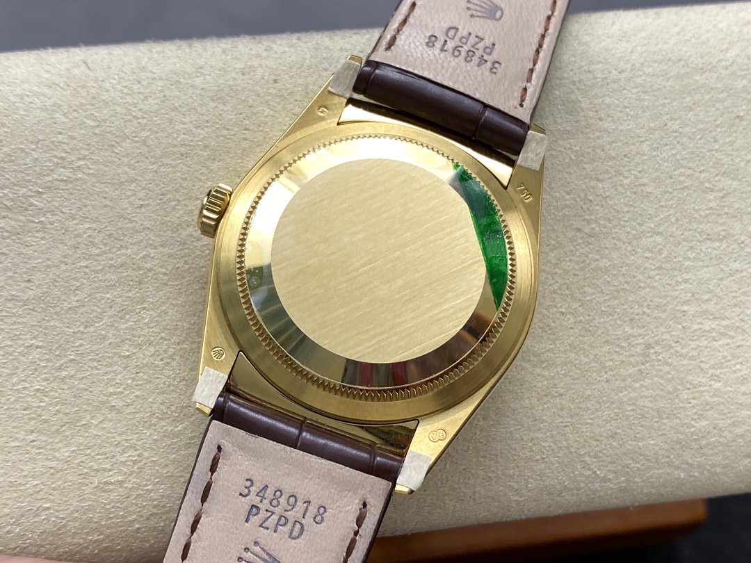 Rolex Day Date 118138 0020 Yellow Gold Diamond Ruby 36 mm