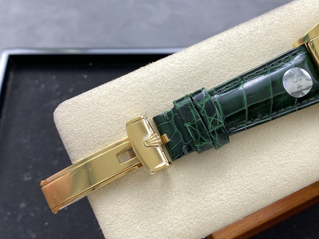 Rolex Day Date 36 Green Dial Solid 18k Yellow Gold 118138 0003