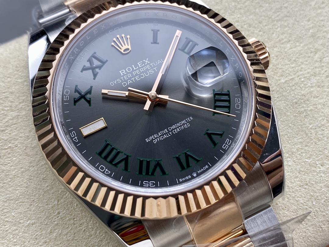 Rolex Datejust 126231 0030 Slate Dial 36mm Oyster Bracelet Watch