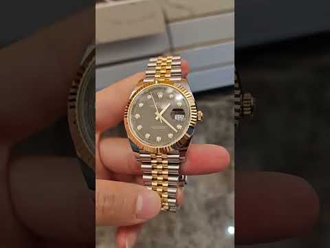 Rolex Datejust 126233 Black Diamond Dial 36MM Unisex Replica Watch