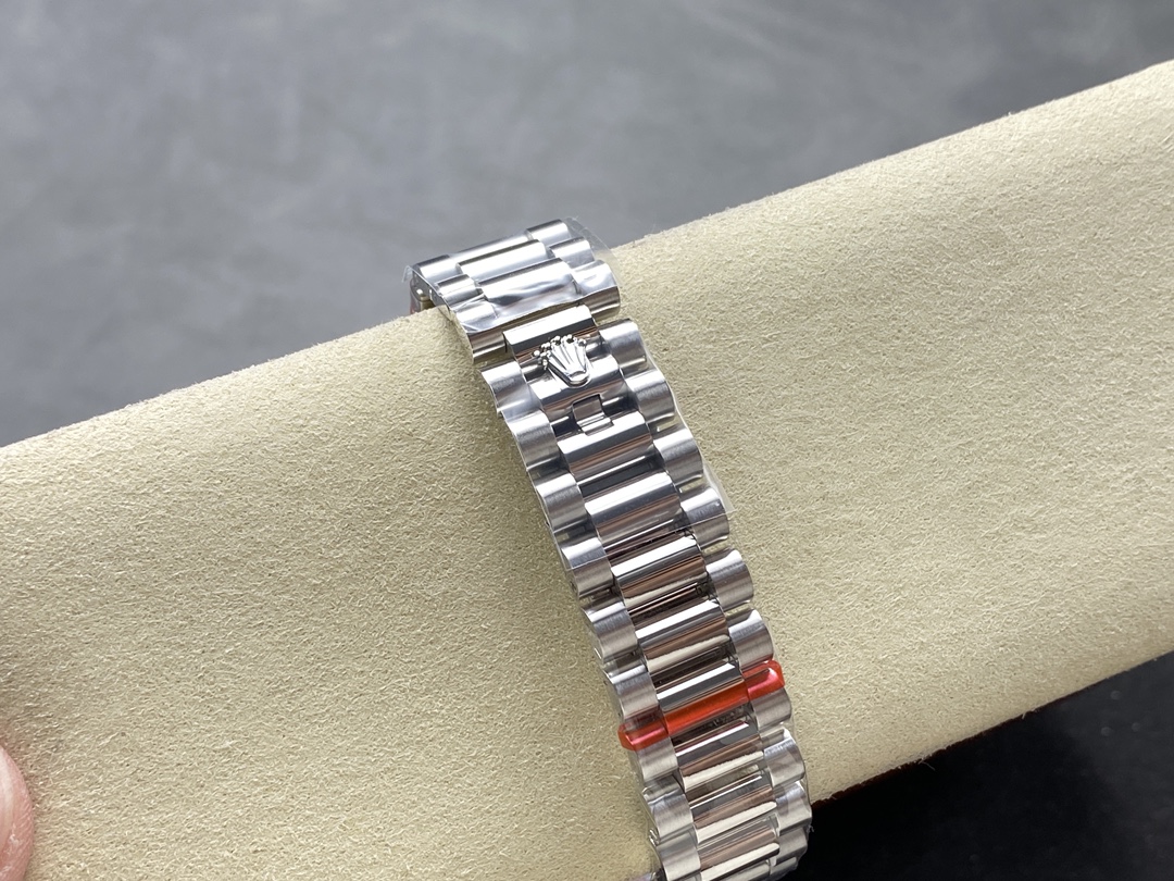 Rolex Day Date 118346 Rhodium Grey Dial 36mm Unisex Replica Watch