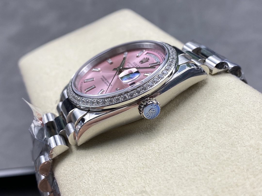 Rolex Day Date President 36mm White Gold President Bracelet 128349rbr 0053