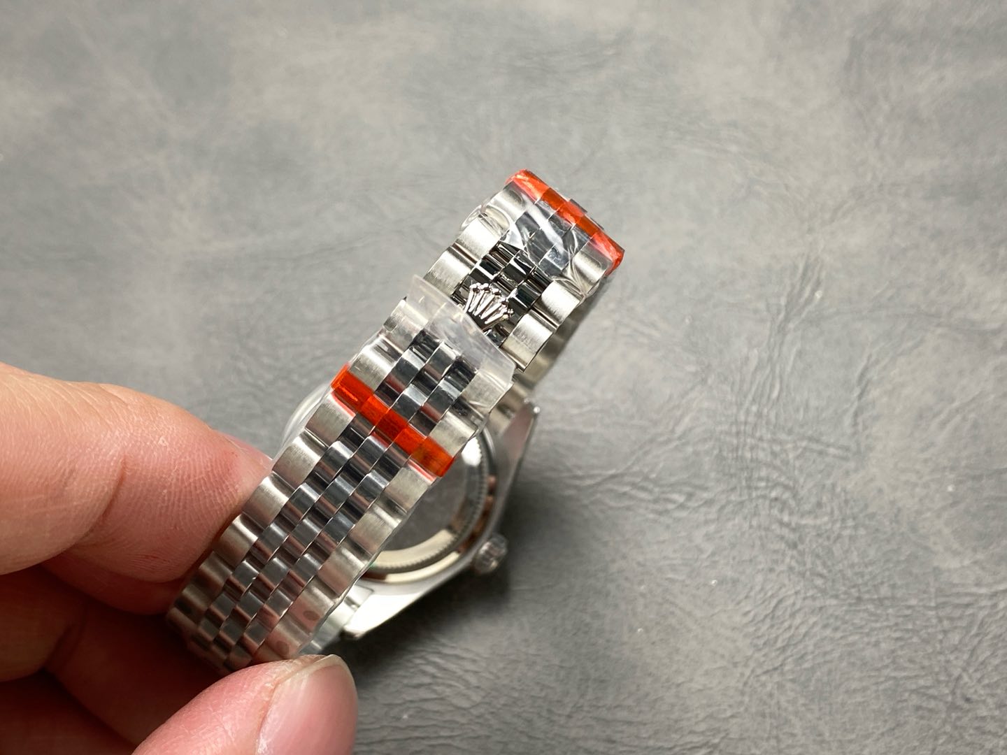 Rolex Datejust 279174 Stainless Steel Dark Grey Diamond Dial 28mm Lady Replica Watch