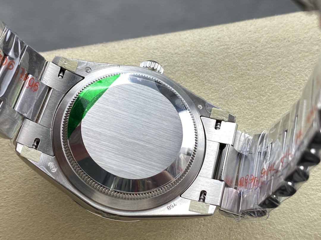 Rolex Day Date White Gold 36 Blue Diamond Dial m128239 0069