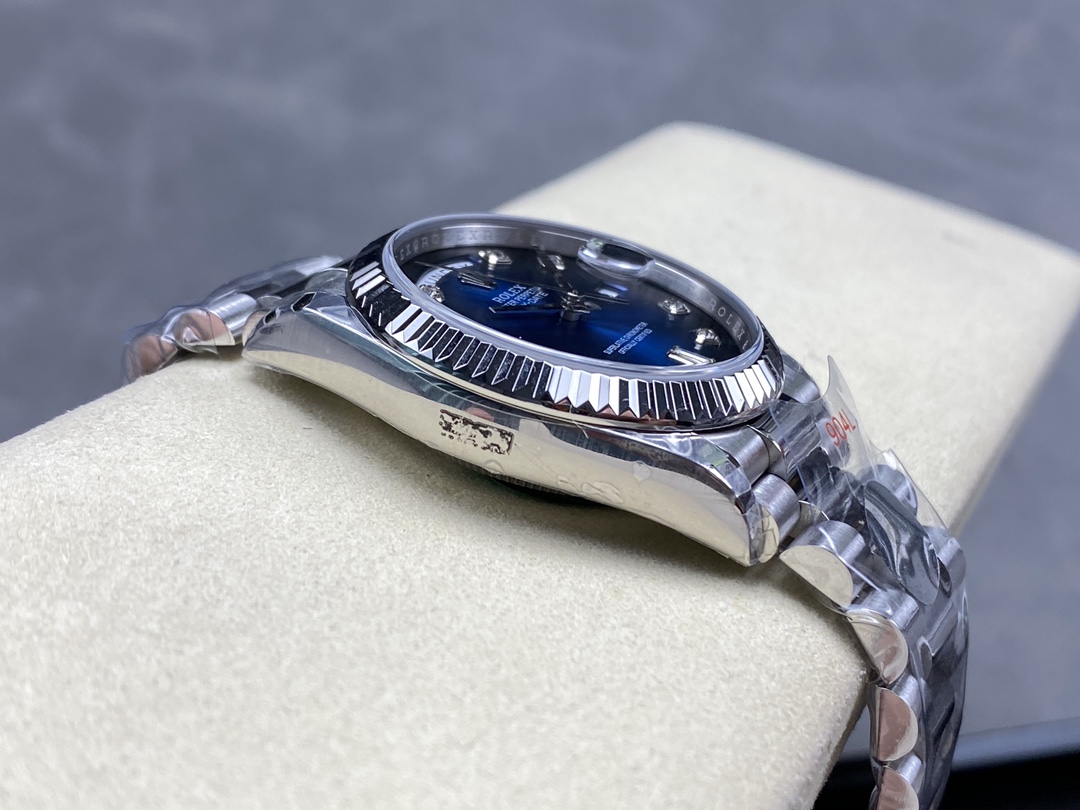 Rolex Day Date 36 Blue Ombre Dial m128236 0005