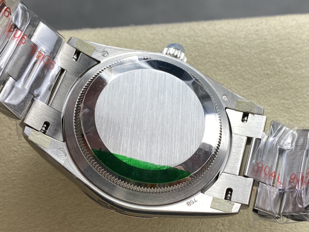 Rolex Day Date 36mm Pink Diamond-Set Dial Fluted Bezel President m128239 0071