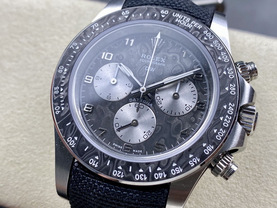 Rolex Daytona DIW Titanium & Carbon Fiber Nylon Strap