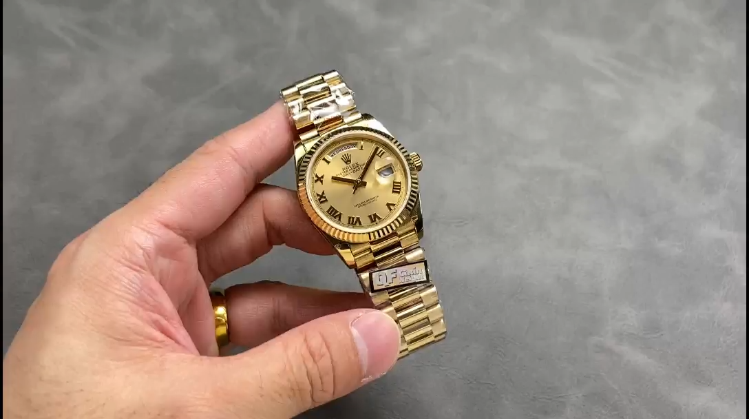 Rolex Day-Date 118238 Champagne Dial 36mm Unisex Replica Watch