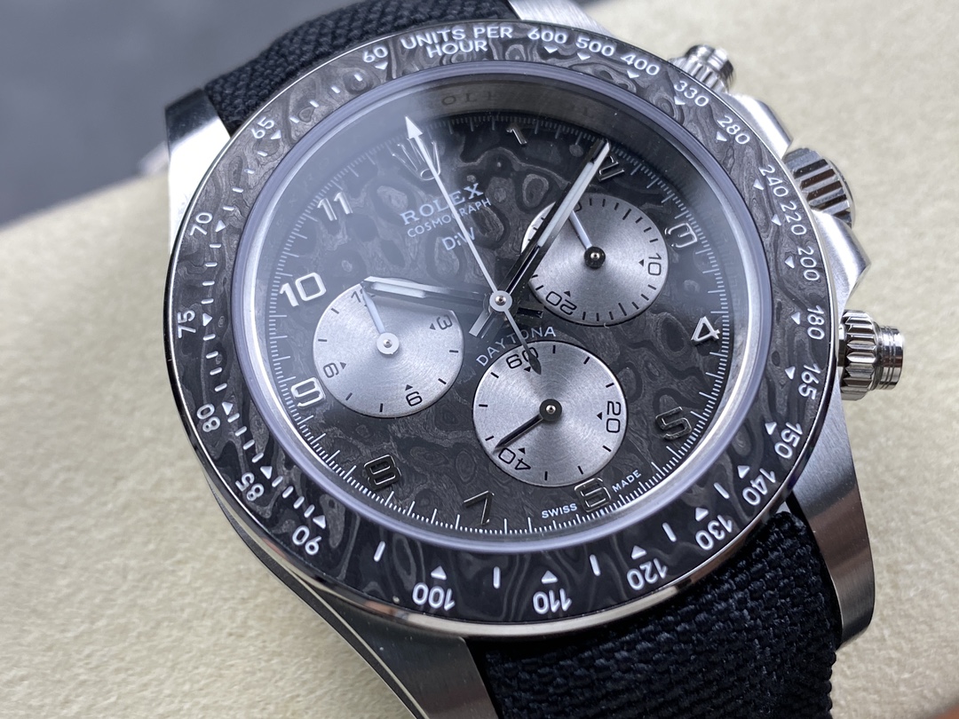 Rolex Daytona DIW Titanium & Carbon Fiber Nylon Strap