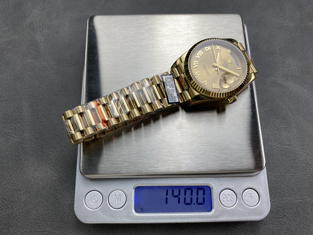 Rolex Day-Date 118238 Champagne Dial 36mm Unisex Replica Watch