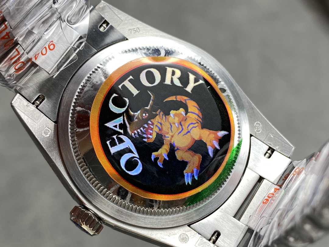 Rolex Day Date 36 Fluted Bezel Platinum Bracelet 128236 0009