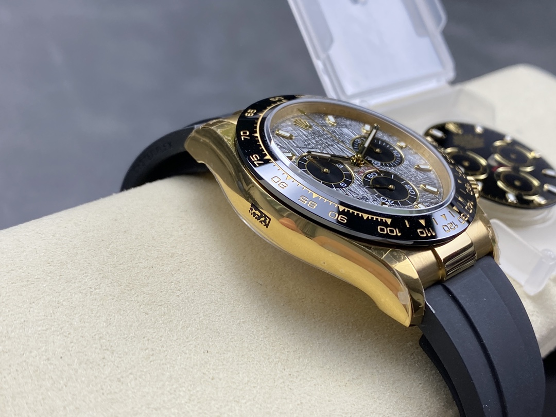 Rolex Cosmograph Daytona 116518LN Meteorite and Black Index Dial 40mm Mens Replica Watch