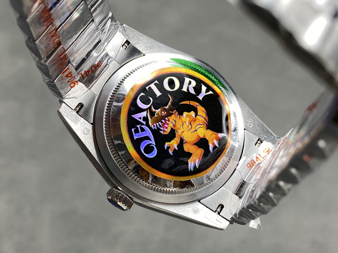 Rolex Day Date 36 White Gold Blue Ombre Dial M128236 0020