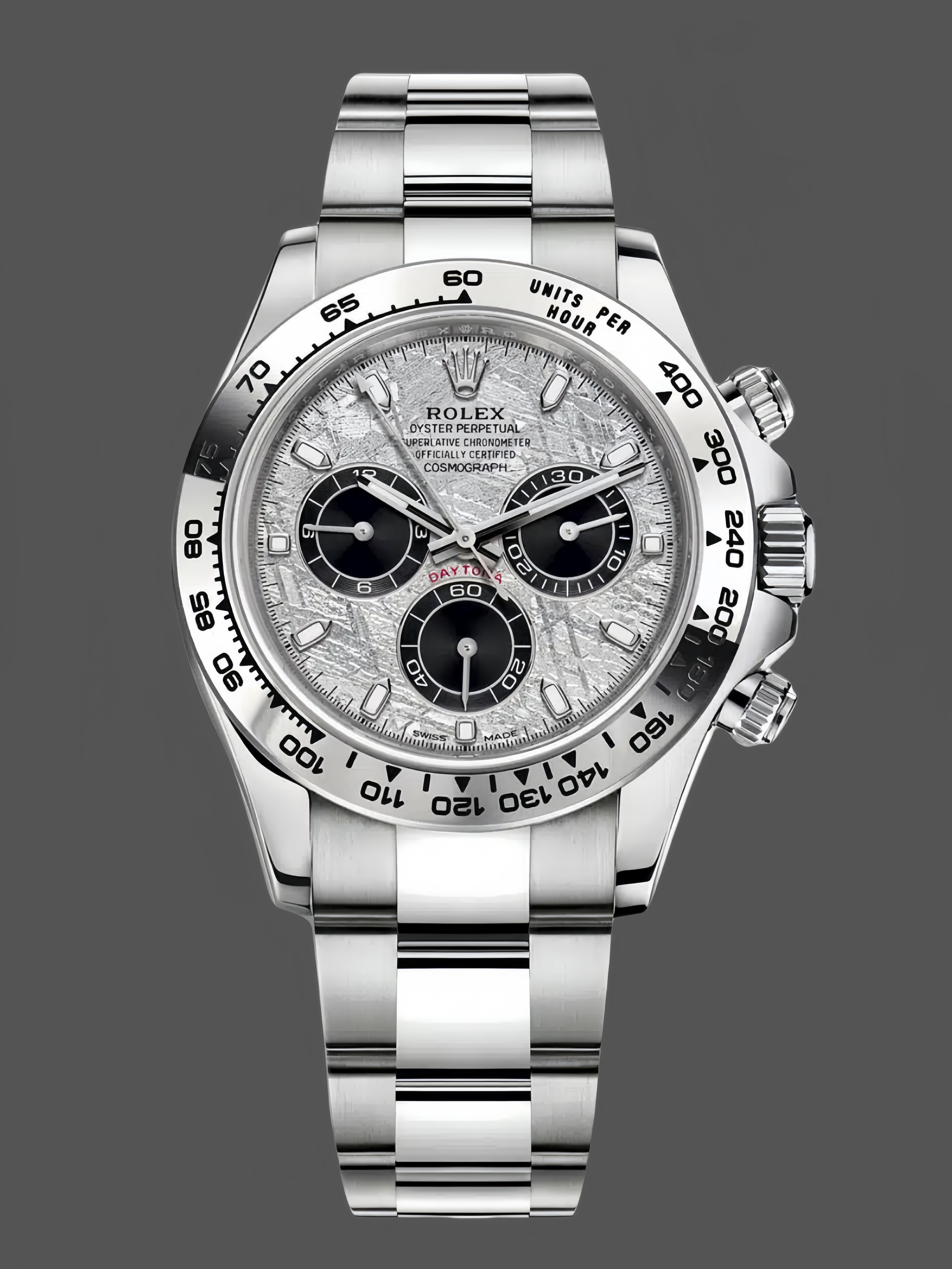 Rolex Cosmograph Daytona 116509 Meteorite Grey Dial 40MM Mens Replica Watch