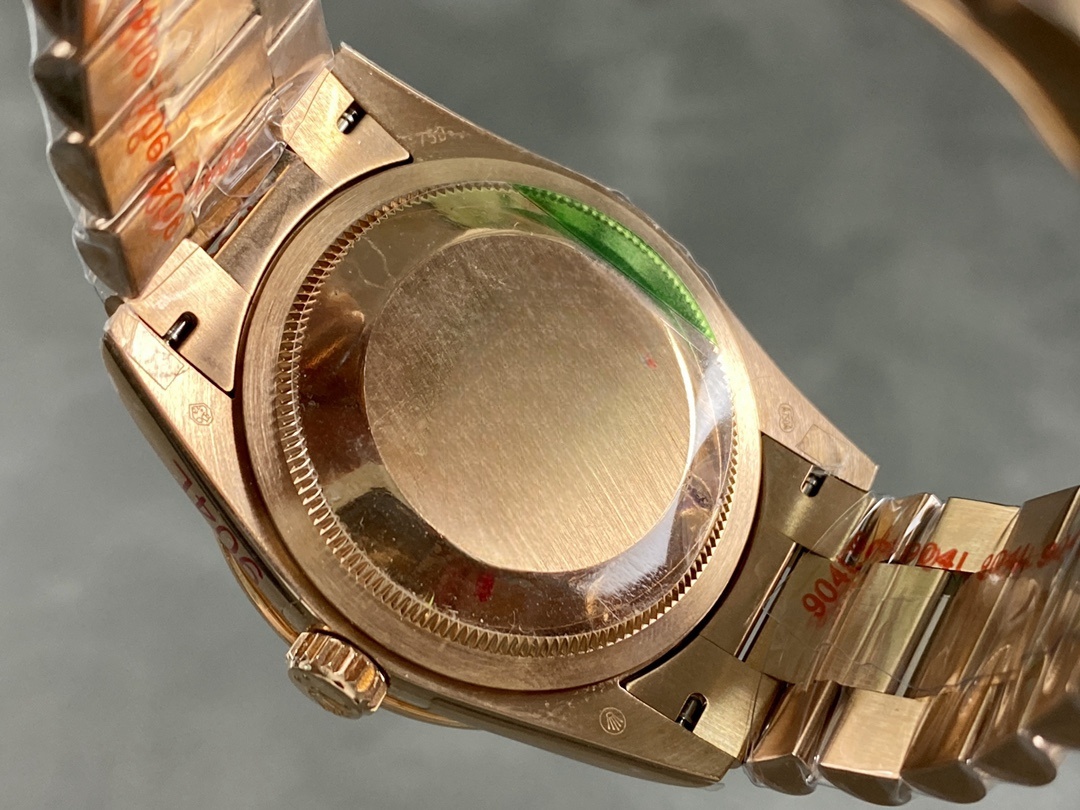 Rolex Day-Date 128345RBR Brown Ombre Dial Everose Gold 36MM Unisex Replica Watch