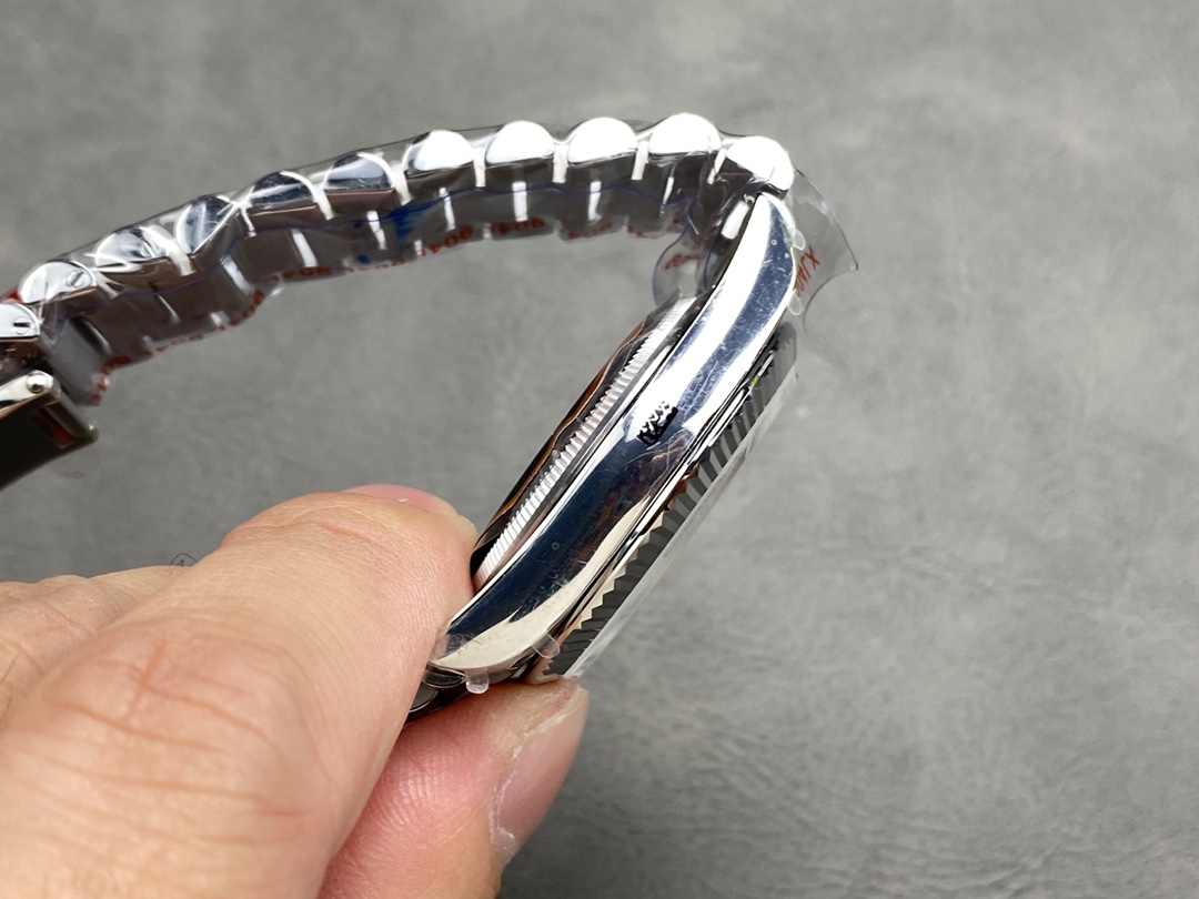 Rolex Day Date 36 Fluted Bezel Platinum Bracelet 128236 0009