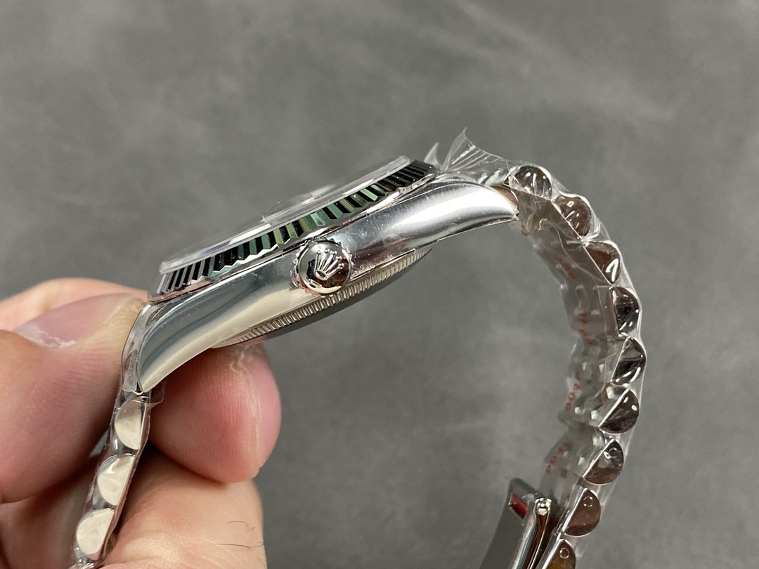 Rolex Datejust 126234 Slate Grey Wimbledon Dial 36MM Unisex Replica Watch