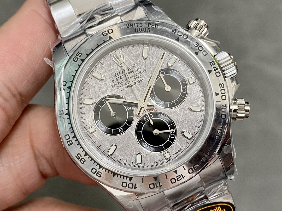 Rolex Cosmograph Daytona 116509 Meteorite Grey Dial 40MM Mens Replica Watch