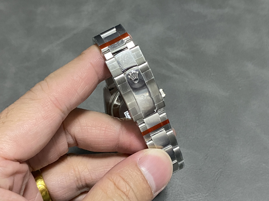 Rolex Datejust 31 Stainless Steel and White Gold Azzuro-Blue-Floral-Motif Diamond Dial m278274-0035